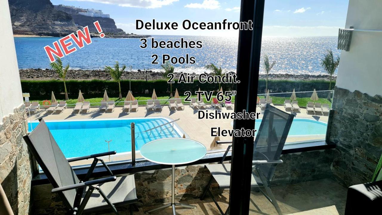 OCEANFRONT DELUXE 3 Beach CURA-TAURO-AMADORES, 2 AirConditioners, 2TV-65 SMART Playa Del Cura  Exterior foto