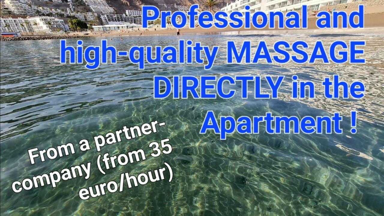 OCEANFRONT DELUXE 3 Beach CURA-TAURO-AMADORES, 2 AirConditioners, 2TV-65 SMART Playa Del Cura  Exterior foto